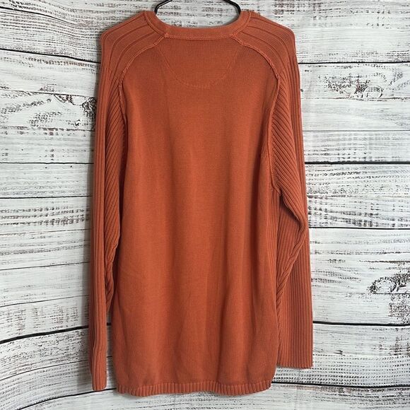 Tommy Bahama sweater Mens large super combed cotton knit pullover Hong Kong - Picture 3 of 10